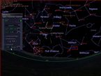 Gegen 22 Uhr steht das Raumfahrzeug ziemlich genau etwas oberhalb von Ypsilon Ceti.