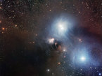 Die Himmelsregion um R Coronae Australis aufgenommen mit dem Wide Field Imager auf La Silla
