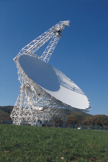 Green Bank Teleskop in West Virginia/USA