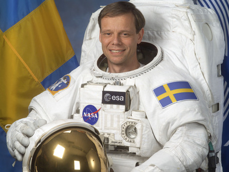Christer Fuglesang war der erste Schwede im All und flog als Spezialist für die STS-116 Space-Shuttle-Mission, und besucht die Internationale Raumstation (ISS) im Dezember 2006.