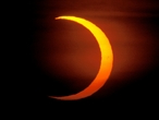 Für weite Teile der Erde ist die ringförmige Sonnenfinsternis nur partiell.
