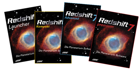 Die vier Mitglieder der Redshift-Familie