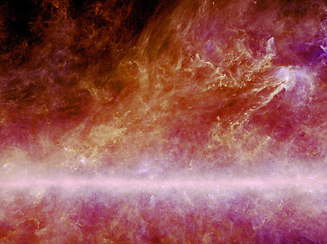 Strukturen aus Staub, 500 Lichtjahre von der Sonne entfernt