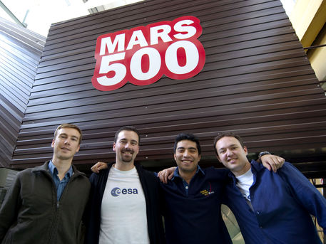 Mars500 European candidates.
