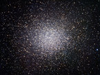 The globular cluster Omega Centauri was one of the targets observed for first light of the TRAPPIST national telescope at La Silla. The cluster contains as many as ten million stars. This image, 20 arcminutes across, shows only the central parts of Omega Centauri. It is made by combining data obtained through three filters (B, V and R).

TRAPPIST (TRAnsiting Planets and PlanetesImals Small Telescope) is devoted to the study of planetary systems through two approaches: the detection and characterisation of planets located outside the Solar System (exoplanets) and the study of comets orbiting around the Sun. The 60-cm national telescope is operated from a control room in Liège, Belgium, 12 000 km away.