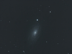 Galaxie M63, Aufnahmedaten: Canon 300 D/ 800 ASA, 15 Einzelbelichtungen a 300 sek, Hypergraph 400/3200, 16.04.2010 bei Hückeswagen.
Bildautor: Bernd-Reiner Ebel