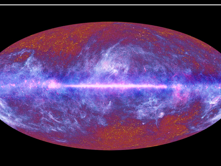 El cielo en microondas, observado por Planck
 