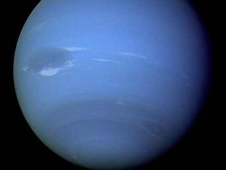 Neptune Two centuries ago a comet may have hit Neptune, the outer-most planet in our solar system.