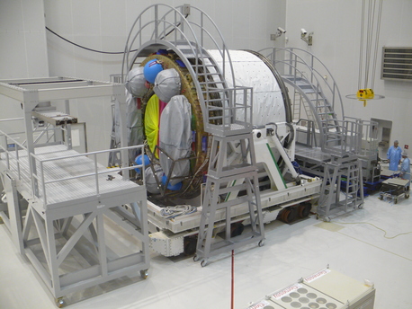 El ATV-2 El ATV-2 a la espera de su integración final