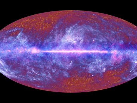 El cielo en microondas, observado por Planck El cielo en microondas, observado por Planck