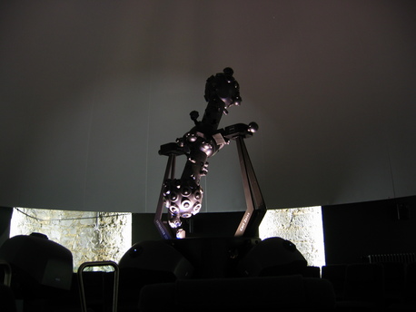 Der Zeiss-Planetariumsprojektor ZKP 4 im Sternenturm Judenburg.