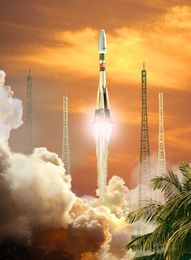 A pair of Galileo satellites plus dispenser will be launched by Soyuz from French Guiana in August 2011 