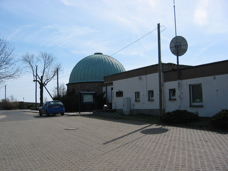 Das Planetarium der Volkssternwarte "Adolph Diesterweg" in Radebeul.