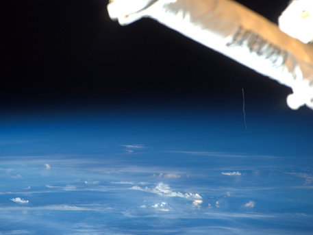 El lanzamiento del ATV-2, visto desde el espacio