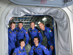 The new recruits join the European Astronaut Corps and start their training to prepare for future missions to the International Space Station, and beyond. From clockwise from top left: Timothy Peake, Andreas Mogensen, Alexander Gerst, Luca Parmitano, Thomas Pesquet and Samantha Cristoforetti.

