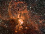 Bild des Wide Field Imager am MPG/ESO 2,2 Meter-Teleskop auf La Silla in Chile