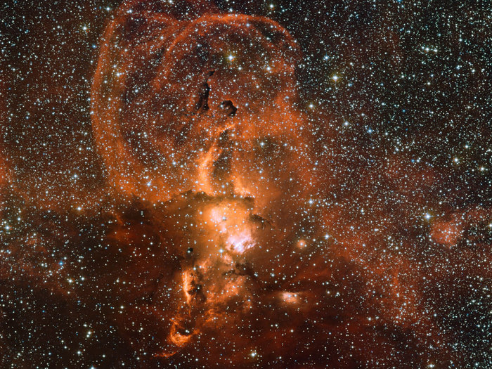 Image of the nebula NGC 3582