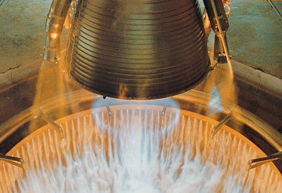 Ariane5 Vulcain-Triebwerk (c) ESA