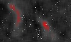 Zwei Hotspots in der Nähe von Orion Ein internationales Forscherteam hat zum ersten Mal mit Hilfe des Milagro Observatoriums zwei eindeutige Hotspots gesichtet (nahe Orion), welche die Erde mit einem Übermaß an Kosmischer Strahlung bombardieren.