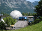 Das Planetarium in der Tiroler Silberstadt Schwaz.