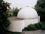 Die Kuppel des Planetariums in Rodewisch im Vogtland.