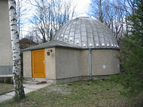 Das Planetarium der Zwickauer Sternwarte.