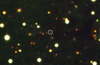 Knapp 32 Stunden nach dem Ausbruch von GRB 080916C zeichnete der "Gamma-Ray Burst Optical/Near-Infrared Detector (GROND)" am 2,2-Meter-Max-Planck-Teleskop der Europäischen Südsternwarte in Chile Licht vom Nachleuchten des Ausbruchs auf.