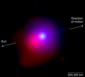 At the time of the observation, the comet was 99.5 million miles from Earth and 115.3 million miles from the sun.