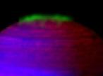This movie, made from data obtained by NASA's Cassini spacecraft, shows Saturn's southern aurora shimmering over approximately 20 hours as the planet rotates. This video is among the first videos released from a study that extracts auroral emissions out of the entire catalogue of images taken by Cassini's visual and infrared mapping spectrometer.
